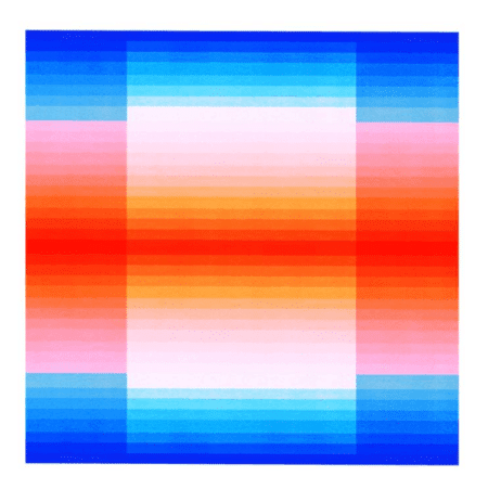 "Color Space Series 50: Spectrum" - Abstrakter Kunstdruck von Jessica Poundstone