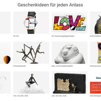 Kunstvolle Geschenkideen für jeden Anlass gibt's bei ars mundi