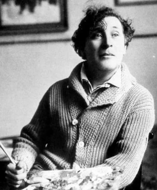 Der junge Marc Chagall, fotografiert in Paris, 1921