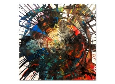 Einzigartiges Acrylgemälde "Sentiment" von Dieu (2019)