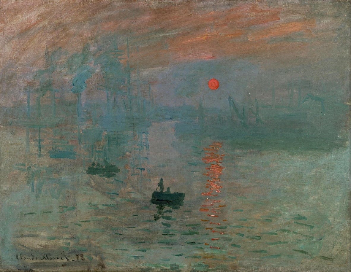Eindruck, Sonnenaufgang (Impression, Sunrise), 1872, von Claude Monet
