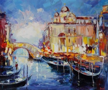 "Lively Emotions" - Abstraktes Ölgemälde von Tetiana BOND