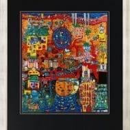Friedensreich Hundertwasser: "Das 30 Tage Fax", Hochwertige Reproduktion