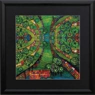 Friedensreich Hundertwasser: "Green Town", Reproduktion