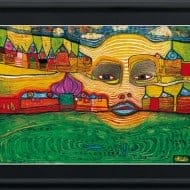 Friedensreich Hundertwasser: "Irinaland über dem Balkan"
