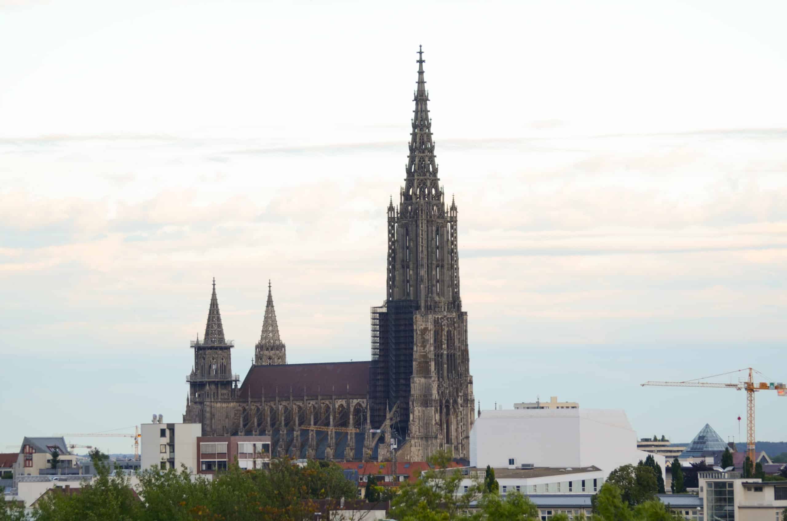 Ulmer Münster von Nordwesten betrachtet