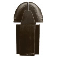 Abstrakte Bronzeskulptur "Doppelkopf" von Günther Stimpfl