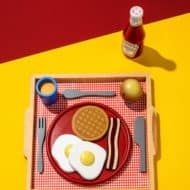 Retrodesign Fotografie von Federico Naef - "Breakfast in America" Limited Edition (15 Exemplare)
