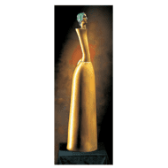 Bronzeskulptur "Die schöne Gärtnerin" von Paul Wunderlich, Limitiertes Multiple