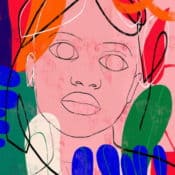 Luciano Cian: “Moá #6” – Ethnisches Frauenportrait als Limitierter Kunstdruck