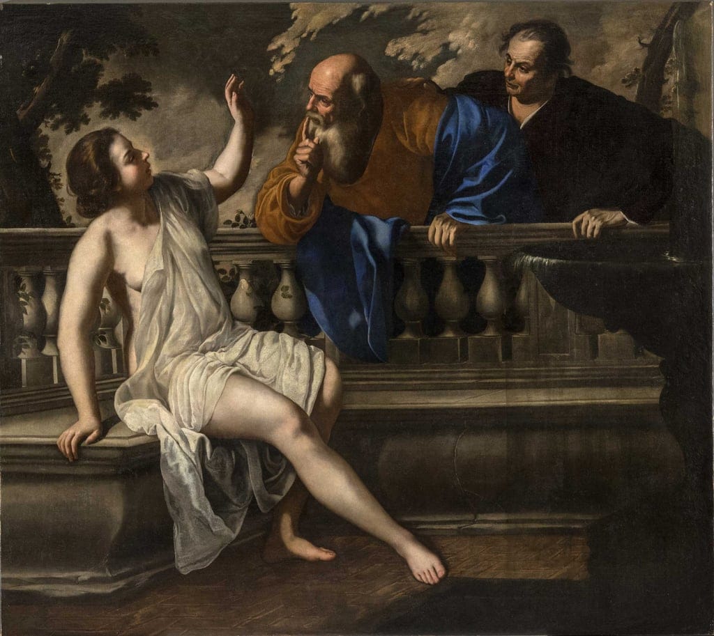 Susanna und die Ältesten, 1652 von Artemisia Gentileschi