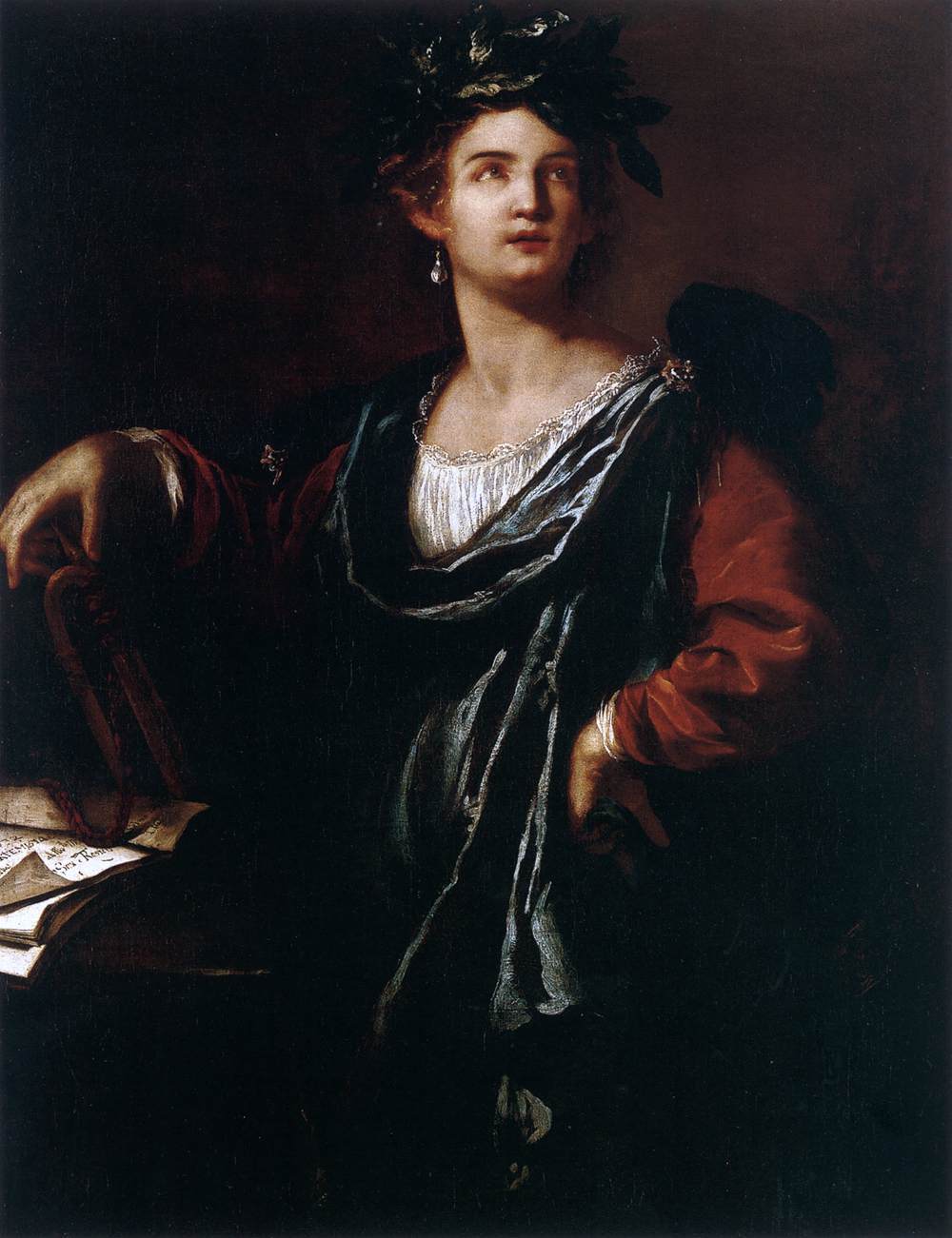 Artemisia Gentileschi - Italienischer Barock von seiner weiblichen Seite Künstler Agostino Ciampelli Artemisia Gentileschi - Muse der Geschichte (1632)