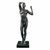 Bronzeskulptur von Auguste Rodin: "Das eherne Zeitalter" (1876), große Version in Kunstbronze
