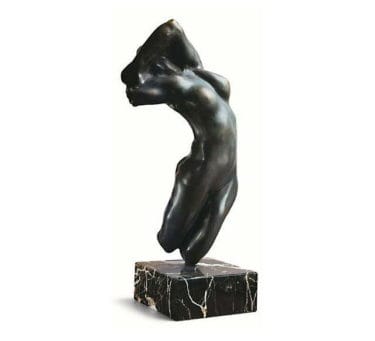 Kunstbronze Skulptur von Auguste Rodin: "Torso der Adele" (Originalgröße)