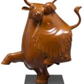Bronze-Skulptur "Europa und der Stier Nr. 3" von Evert den Hartog