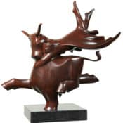 Bronze-Skulptur "Europa und der Stier Nr. 6" von Evert den Hartog