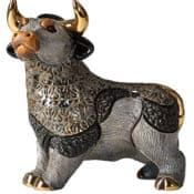 Keramikfigur "Bulle", Handgefertigtes Unikat