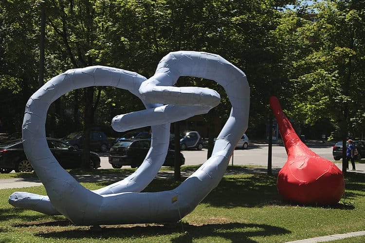 Franz West: Generally, 2007, Adenauerring 11, Neuperlach, München