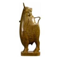 Bronze-Skulptur "Europa und der Stier Nr. 4" von Evert den Hartog, braun