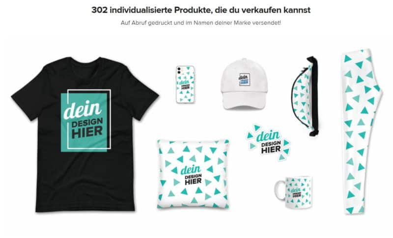 Kleidung selbst gestalten - Printful stellt dafür 302 individualisierbare Produkte zur Verfügung