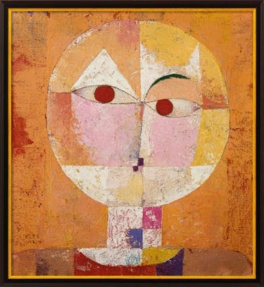 Paul Klee: "Baldgreis" (1922), Giclée auf Leinwand