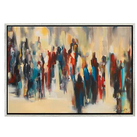 Robert Hettich: "Get Together" (2006), reproductie, gicleeprint op canvas