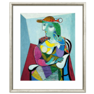 Pablo Picasso: "Portrait Marie-Thérèse Walter" (1937), Reproduktion auf Bütten