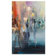 Robert Hettich: "Antrakt" (2019), Reproduktion auf Aluminiumplatte
