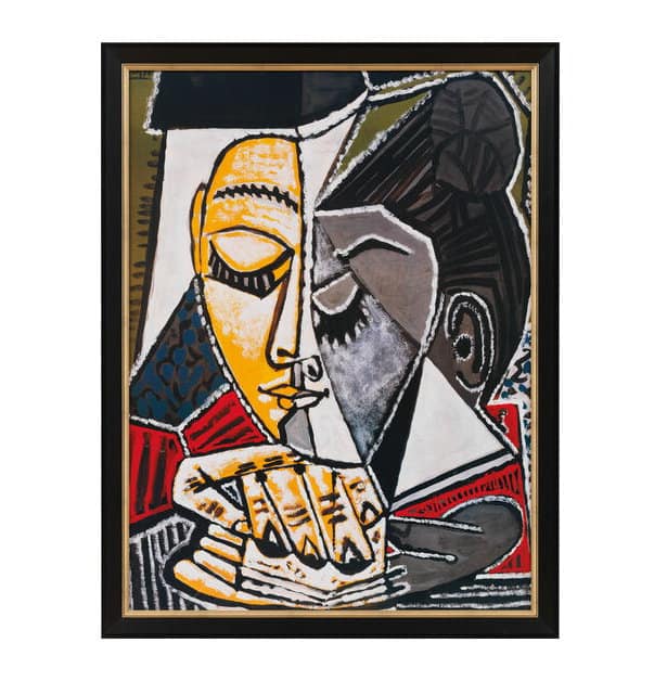 Pablo Picasso: "Kopf einer lesenden Frau", Reproduktion, Giclée auf Papier