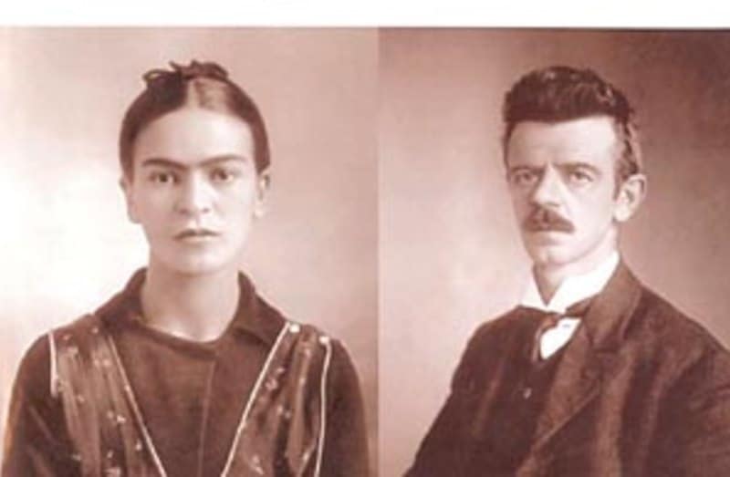 Frida Kahlo und ihr Vater, Guillermo Kahlo