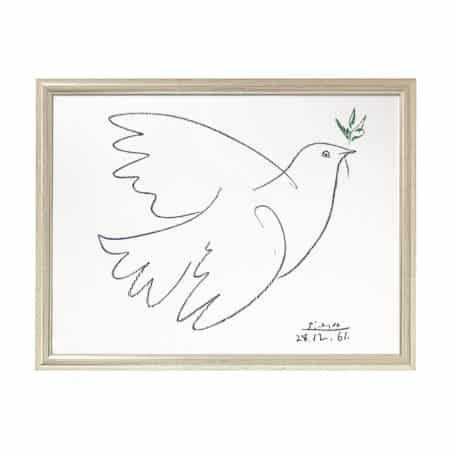 Pablo Picassos Plakat-Motiv "Friedenstaube" (1961) für internationalen Friedenskongress, Exklusive Edition