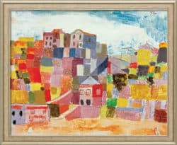 "Sizilien bei S. Andrea" (1924) von Paul Klee, Geometrische Abstraktion
