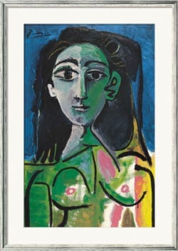 Pablo Picasso: "Buste de Femme (Jacqueline)" (1963), limitierte Reproduktion