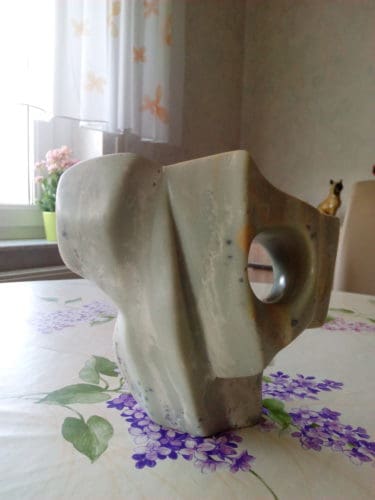 Speckstein Skulptur