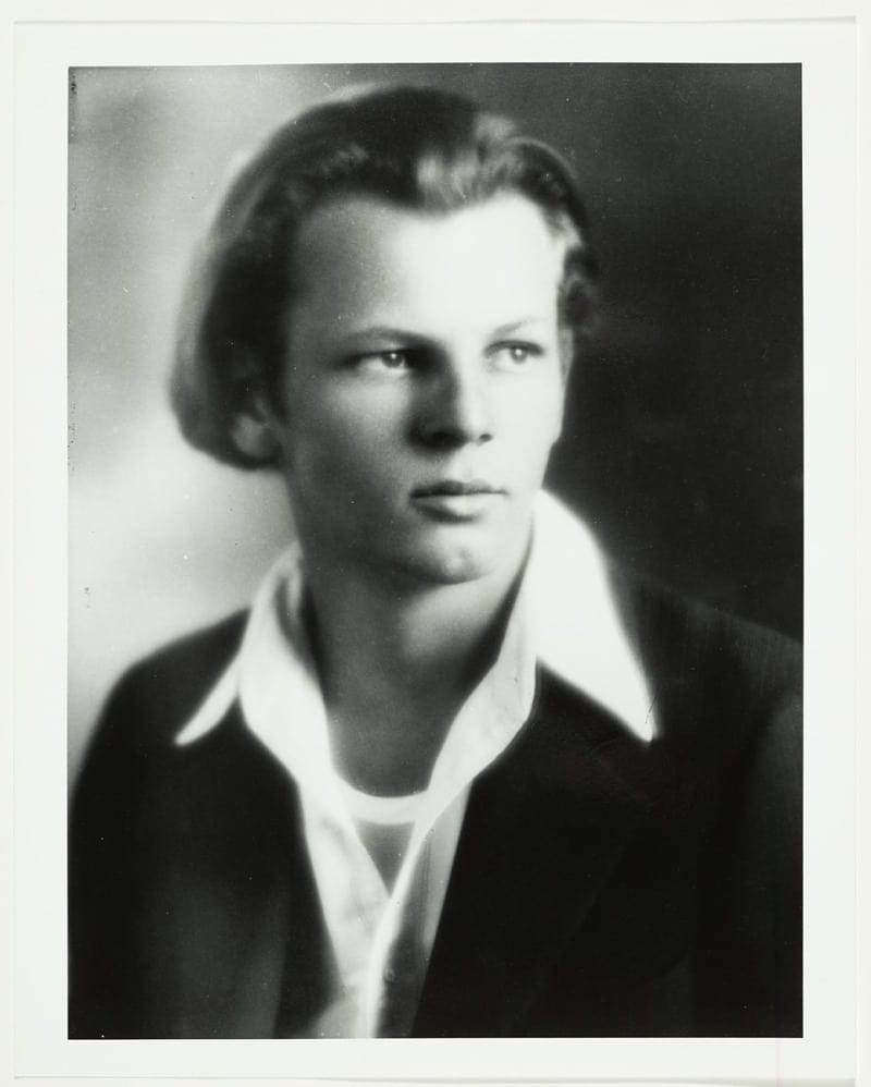 Portrait-Fotografie von einem jungen Jackson Pollock (1928)