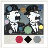 David Spiller: "Such a Perfect Day" (2018), limited edition color serigraph on handmade paper