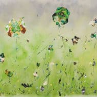 Christine Müller: "Hommage à Ravel II" (2019), Reproduction limitée de la giclée sur toile