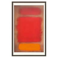 Abstrakte Malerei "Untitled" (1968) von Mark Rothko, Giclée auf Papier