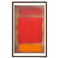 Abstrakte Malerei "Untitled" (1968) von Mark Rothko, Giclée auf Papier