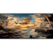 Ule W. Ritgen: "Golden Dawn" (2008), limitierte Giclée-Reproduktion auf Leinwand