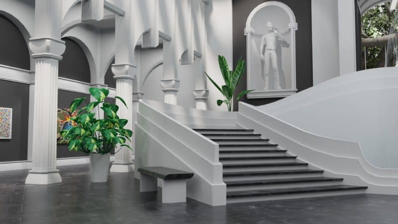 Das Musee Dezentral bietet aktuell Raum für über 200 unique NFT-Kunstwerke