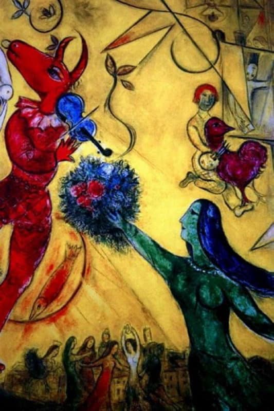 Marc Chagall - Dance and the Circus, Limitierte Lithographie auf Catawiki