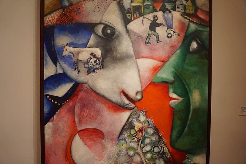 Ich und das Dorf (1911) von Marc Chagall