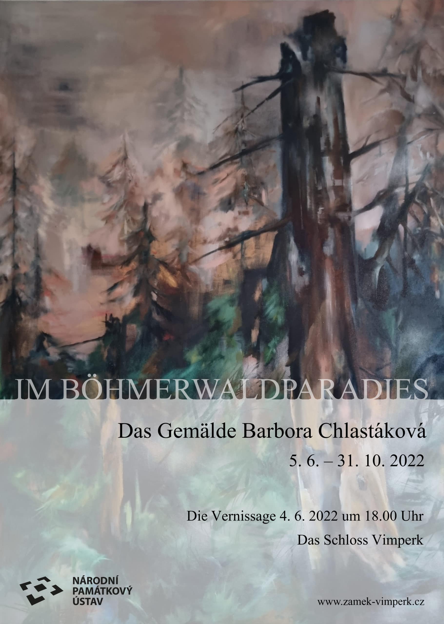 Im Böhmerwaldparadies: Bilder von Barbora Chlastáková Ausstellungen BaCha Im Böhmerwaldparadies: Bilder von Barbora Chlastáková