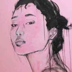 ROSE - Tableau imprimé sur toile par Sibylle Rettenmaier