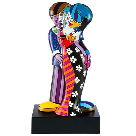 Sculpture en porcelaine "Tonight" par Romero Britto, édition limitée