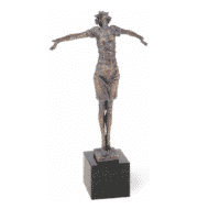 Bronzeskulptur "Freie Balance" von Vitali Safronov, Limitierte Auflage