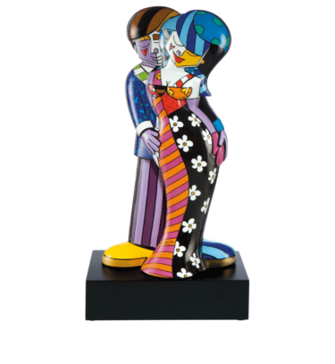 Porzellanskulptur "Tonight" von Romero Britto, limitierte Edition