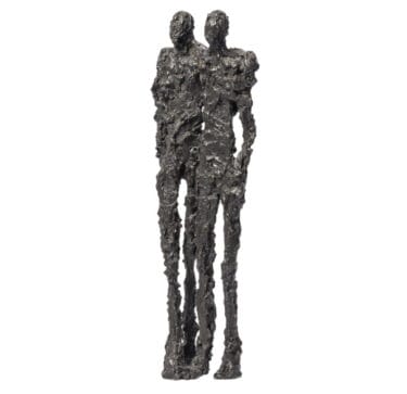Bronzeskulptur "To Embrace" von Ann Vrielinck