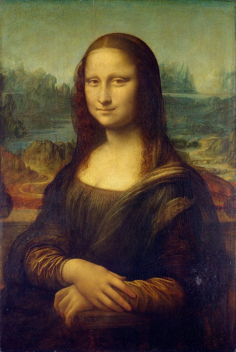 Top 100 Ölgemälde - Mona Lisa von Vincent van Gogh - Reproduktion in Museumsqualität